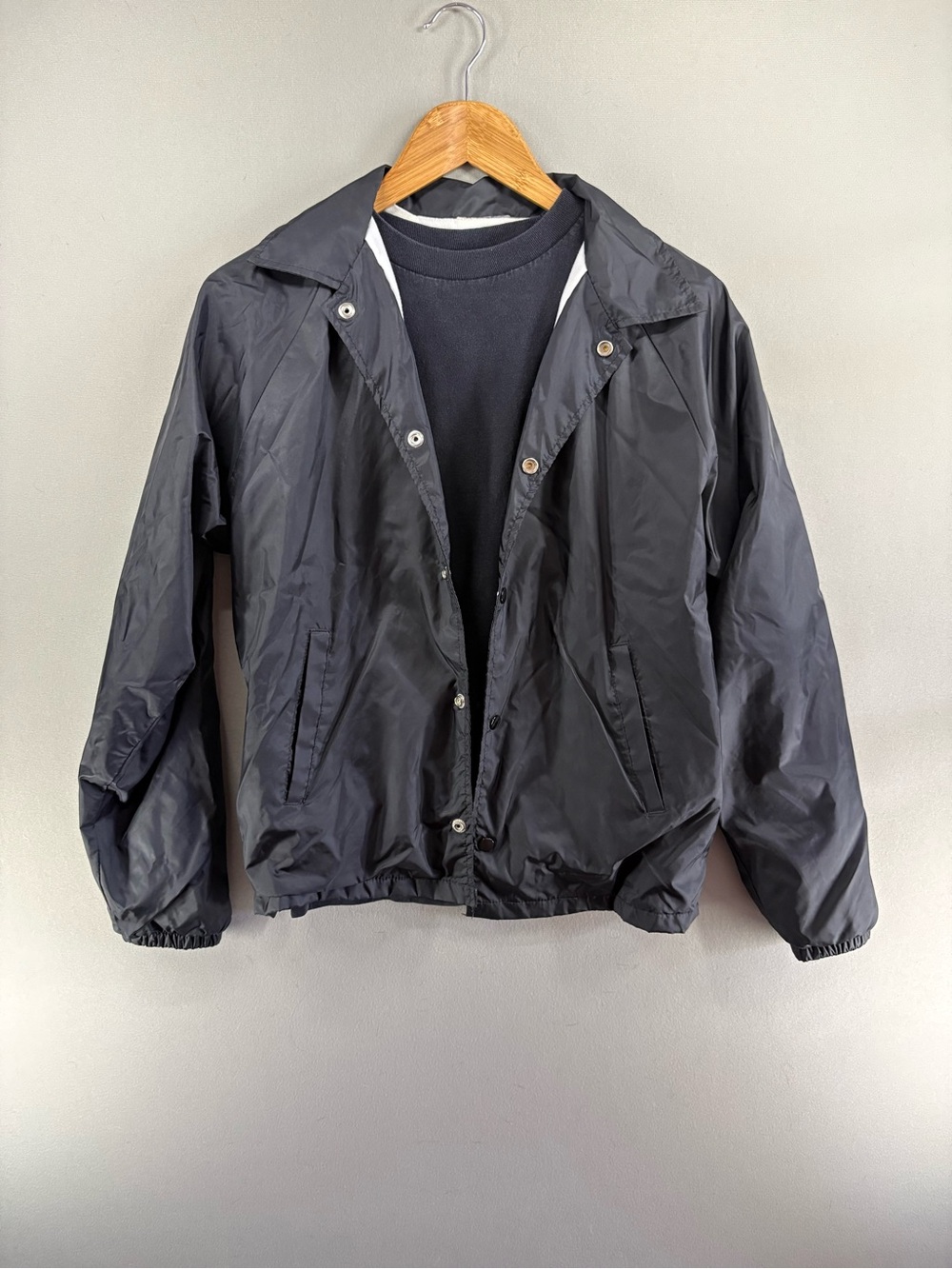 Anti Social Social Club Set Jacket Windbreaker T-shirt Size Small Black Combo